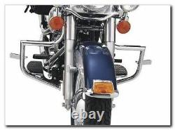 Paramoteur Chrome Engine Guard Harley Davidson Softail Heritage Fat Boy Slim