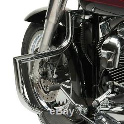 Pare carter pour Harley Davidson Heritage Softail Classic 00-17 CR ST1 chrome