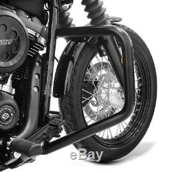 Pare carter pour Harley-Davidson Softail 18-19 noir
