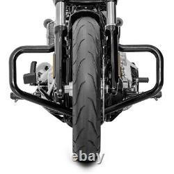 Pare cylindre Mustache II pour Harley Davidson Softail 18-21 noir ET17