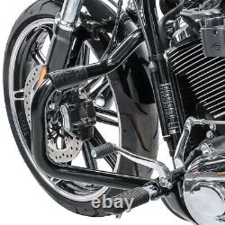 Pare cylindre Mustache II pour Harley Davidson Softail 18-22 noir