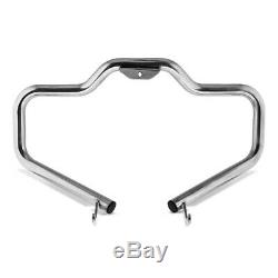 Pare cylindre Mustache pour Harley Davidson Softail 18-20 inox