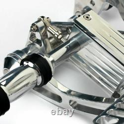Polished Commandes avancées pour HARLEY SOFTAIL 84-99 BIG TWIN 4 SPEED 1958-1979