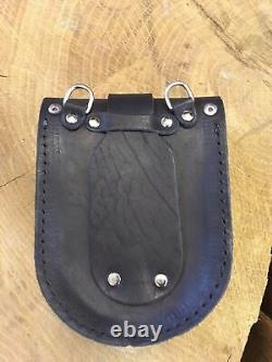 Réservoir Orletanos Avec Petit Sac Convient pour Harley Davidson Softail Cuir