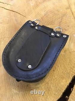 Réservoir Orletanos Avec Petit Sac Convient pour Harley Davidson Softail Cuir