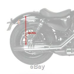 Sacoche Lateral Kentucky pour Harley Davidson Softail Custom (FXSTC) noir