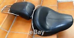 Selle Pouf Porte Bagages Pour Harley Davidson Softail Fatboy, Deluxe