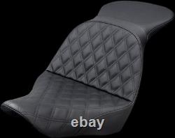 Selle à coutures losange Explorer Saddlemen Harley-davidson Softail-low Rider/