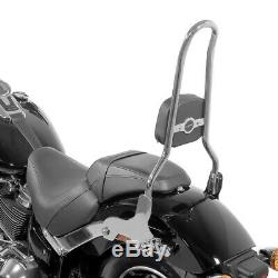 Sissy Bar CSXL pour Harley-Davidson Softail Low Rider 18-20 inox